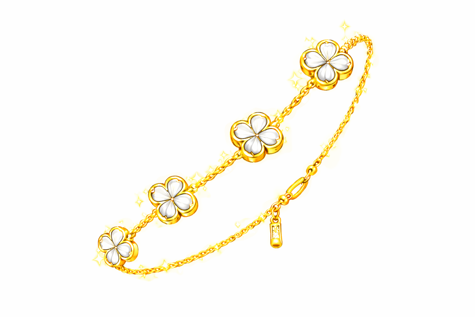 LuckyBraceletWhite